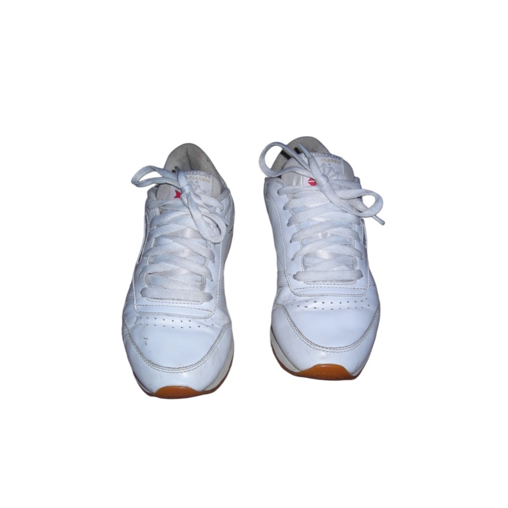 vintage reebok classic white leather sneakers (7)
